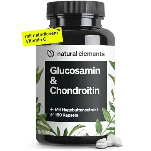 Glucosamin-Kapseln natural elements Glucosamin & Chondroitin