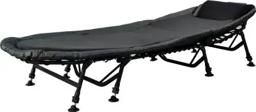 Karpfenliege Angelspezi 8-Bein Luxus Bedchair mit Matratze