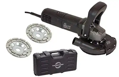 Betonschleifer TRONGAARD /Winkelschleifer Set 1700 Watt / 125mm inkl. Drehzahlregelung