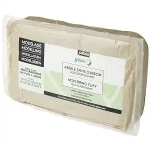 Soft-Ton Pébéo Modelliermasse Selbsttrocknend 1,5 KG Weiß