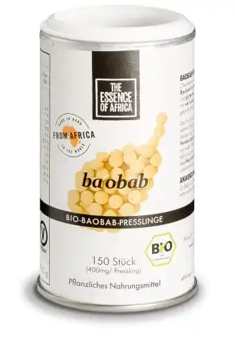 Baobab The Essence of Africa Presslinge, 60 g