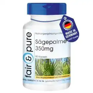 Sägepalmenextrakt Fair & Pure Sägepalme Kapseln 350mg