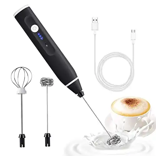 Milchaufschäumer USB Funkprofi Elektrisch, mit Doppeltem Quirl