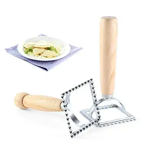 Ravioli-Former CHSEEO 2er Set Knödel-Hersteller