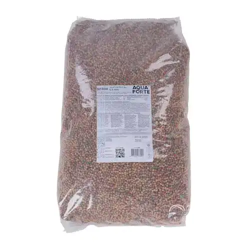Teichfutter AquaForte Hochwertiges Basis Fischfutter, 15 kg