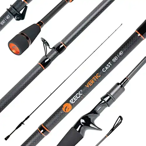Zeck-Ruten ZECK Vertic 1,80m 40g Vertikalrute zum Spinnfischen