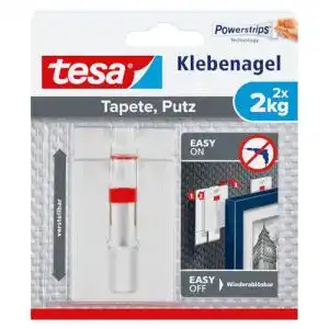 Klebenagel tesa Verstellbarer für Tapeten und Putz 2 kg