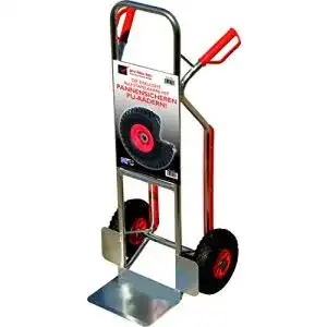 Alu-Sackkarre pro-bau-tec Aluminium, mit Treppenrutsche