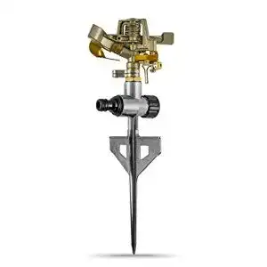 Kreisregner CLGarden Rasensprenger RS3 – massiv aus Metall – 360°