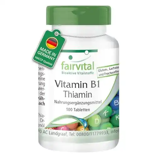 Vitamin B1 fairvital 100mg, Thiamin, HOCHDOSIERT, 100 Tabletten