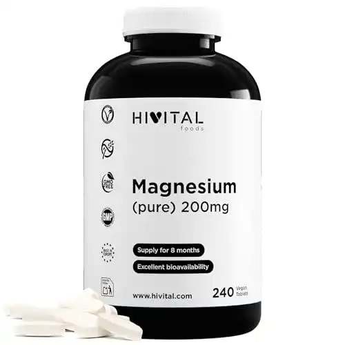 Magnesiumcitrat Hivital Foods Magnesium 200 mg, 240 Tabletten