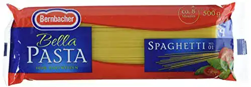 Spaghetti Bernbacher Bella Pasta, 5er Pack (5 x 500 g Beutel)