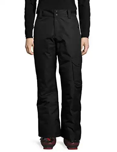 Skihose Ultrasport Herren Advanced Cargo , Schwarz, XL