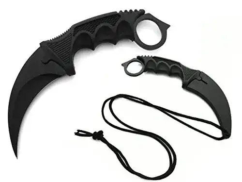 Karambit CS GO CSGO Skin Black Real Life CS Counter Strike Knife