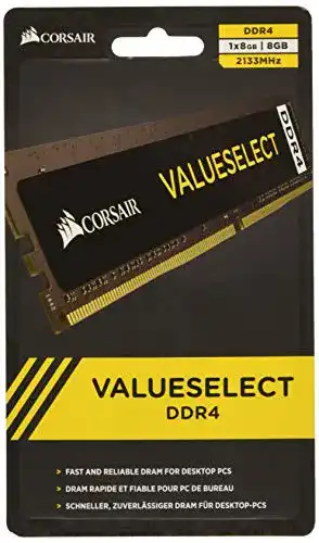 8GB-RAM Corsair CMV8GX4M1A2133C15 Value Select 8GB