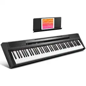 Keyboard (88 Tasten) Donner 88 Tasten Einsteiger Klavier DEP-10