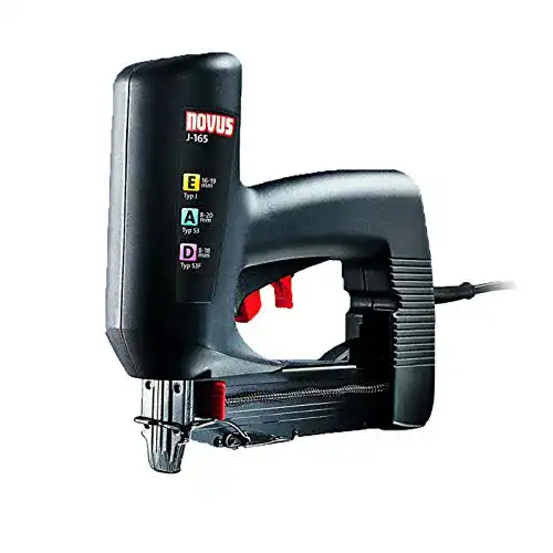 Novus-Tacker Novus Elektrotacker J-165 Profi, rückschlagarm