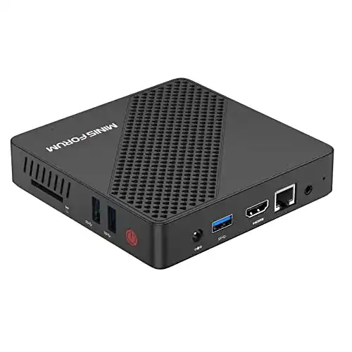 Lüfterloser Mini-PC MINIS FORUM Mini-PC Intel Celeron N4020