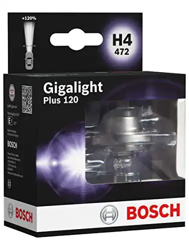 H4-Lampe Bosch H4 Plus 120 Gigalight
