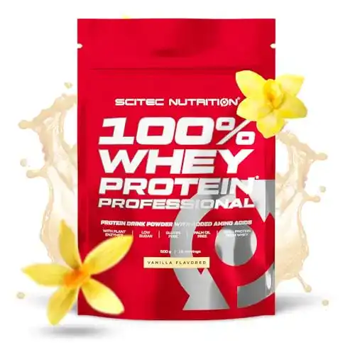 Whey-Protein (Vanille) Scitec Nutrition 100% Whey Protein, 500 g