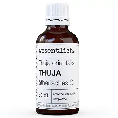 Die beste Thuja-Urtinktur wesentlich. Thuja Öl, reines ätherisches Öl, 50 ml 2026 Test Bestseller Thuja-Urtinktur wesentlich. Thuja Öl, reines ätherisches Öl, 50 ml