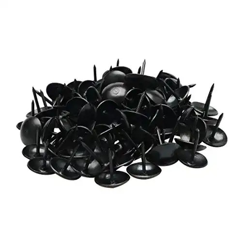 Polsternagel sourcing map 100Stk Haus Metall Runde Kappe