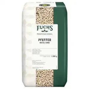 Weißer Pfeffer Fuchs Pfeffer weiß ganz, 1 kg