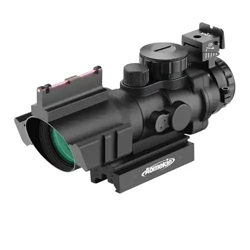 Zielfernrohr AOMEKIE 4x32mm mit Fiberoptic und 20mm/22mm