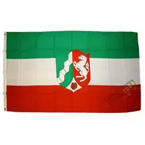NRW-Flagge Buddel-Bini Versand Nordrhein Westfalen NRW