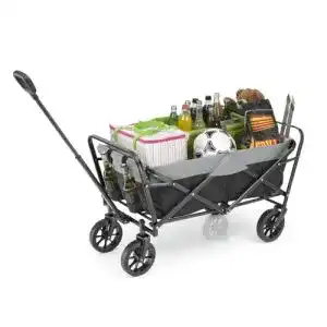 Bollerwagen EASYmaxx klappbar | Transportwagen Stahlgerüst