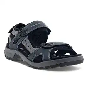 Trekkingsandalen ECCO Herren Offroad Flat Sandal, Marine, 40 EU