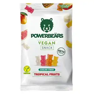 Zuckerfreie Gummibärchen Wir sind natür Powerbeärs Vegan 8x50g
