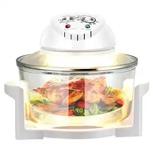 Halogenofen RELAX4LIFE 1400 W, Halogenofen mit 60 min. Timer