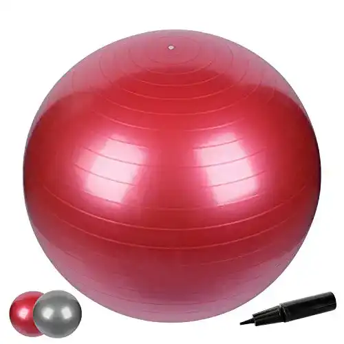 Gymnastikball 65 cm Enjoy Fit Anti-Burst Gymnastikball