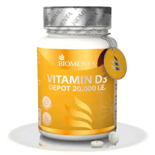 Vitamin-D-Tabletten BIOMENTA Vitamin D3 hochdosiert, 120 Tabl.