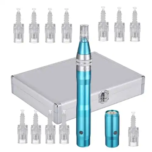 Microneedling-Pen BOWKA Elektrisch inkl.12 Stück Nadelpatrone
