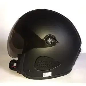 Bores-Helm Bores Gensler Kult Jethelm mit Visier (Black Matt,S/L)
