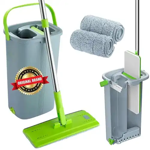 Bodenwischer Easy Gleam EasyGleam Wischmopp u. Putzeimer Set