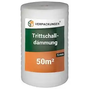 Trittschalldämmung BB-Verpackungen 50 m² 1,0 x 50 m 5 mm stark