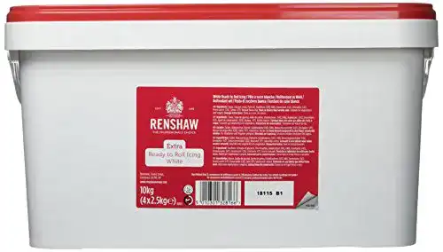 Rollfondant Renshaw Extra weiß, 10000 g