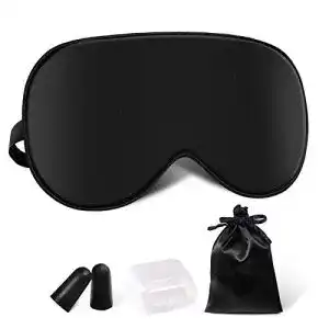 Schlafmaske SUNNEY Damen und Herren, Augenmaske Seide