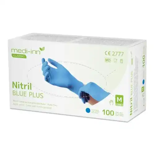 Einmalhandschuhe (blau) Medi-Inn+ MEDI-INN Nitril blue plus