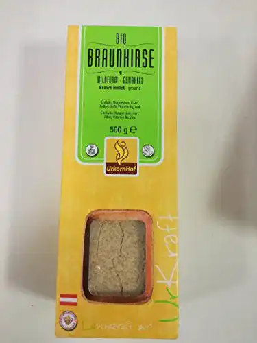 Braunhirse UrkornHof BIO Wildform gemahlen (1 x 500 gr)