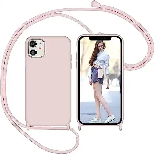 Handykette iPhone 11 Nupcknn Liquid Silikon Handykette Hülle
