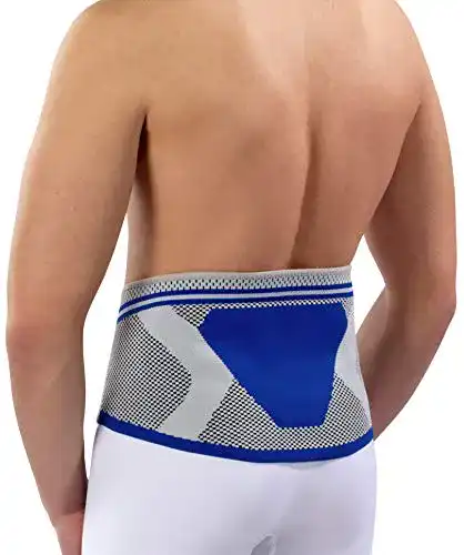 Rückenbandage mit Pelotte NuBex Nutrics, Aktiv Rückenbandage