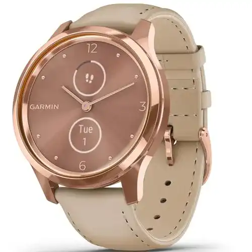 Garmin-Smartwatch Damen Garmin vivomove Luxe Smartwatch
