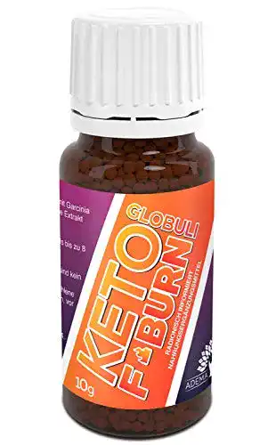 Fettbinder ADEMA NATURAL ® KETO F BURN GLOBULI 10g Inhalt
