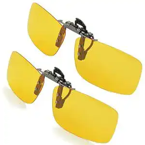 Sonnenbrillen-Clip SPLAKS Sonnenbrille Aufsatz 2-Stück Clip on