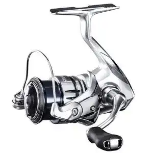 Shimano-Spinnrolle SHIMANO Reel Stradic FL 1000, Silber Schwarz