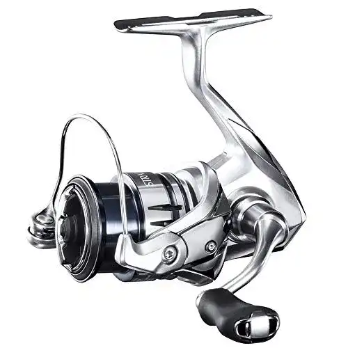 Shimano-Spinnrolle SHIMANO Reel Stradic FL 1000, Silber Schwarz